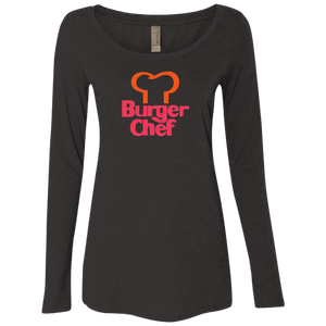 Burger Chef NL6731 Ladies' Triblend LS Scoop