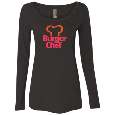 Burger Chef NL6731 Ladies' Triblend LS Scoop