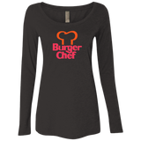 Burger Chef NL6731 Ladies' Triblend LS Scoop