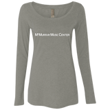 McMurray Music Ladies' Triblend LS Scoop