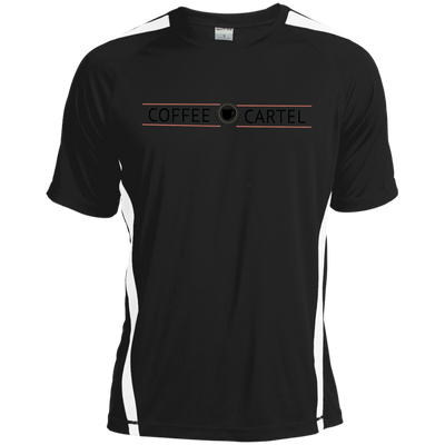 Coffee Cartel ST351 Colorblock Dry Zone Crew