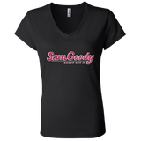 Sam Goody B6005 Ladies' Jersey V-Neck T-Shirt