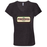 Ponderosa B6005 Ladies' Jersey V-Neck T-Shirt