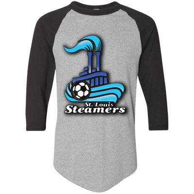 St. Louis Steamers White 420 Colorblock Raglan Jersey