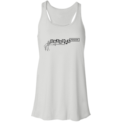 Grandpa Pigeon  B8800 Flowy Racerback Tank