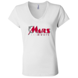 Mars Music B6005 Ladies' Jersey V-Neck T-Shirt