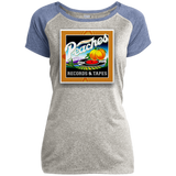 Peaches LST362 Ladies Heather on Heather Performance T-Shirt