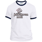 Jamestown Mall White PC54R Ringer Tee