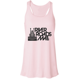 River Roads Mall B8800 Flowy Racerback Tank