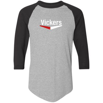 Vickers White 420 Colorblock Raglan Jersey