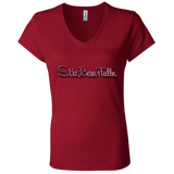 Stix Baer + Fuller B6005 Ladies' Jersey V-Neck T-Shirt