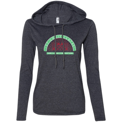 St. Louis Centere 887L Ladies' LS T-Shirt Hoodie