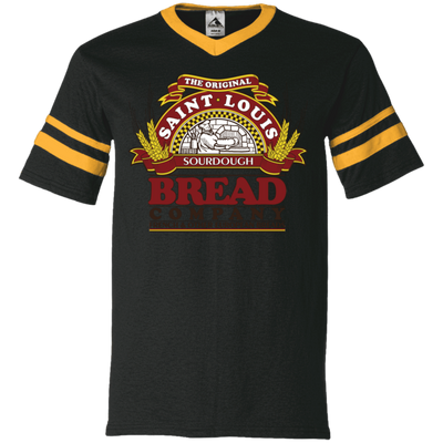 St. Louis Bread Co. 360 V-Neck Sleeve Stripe Jersey