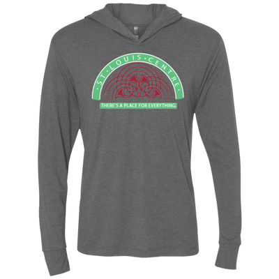 St. Louis Centere NL6021 Unisex Triblend LS Hooded T-Shirt