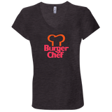 Burger Chef B6005 Ladies' Jersey V-Neck T-Shirt