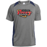 St. Louis Vipers ST361 Heather Colorblock Poly T-Shirt