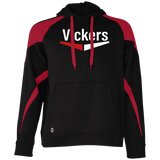 Vickers White 229546 Colorblock Hoodie