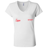 Saints Staff B6005 Ladies' Jersey V-Neck T-Shirt