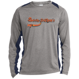 St. Louis Spirits ST361LS Long Sleeve Heather Colorblock Poly T-Shirt