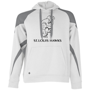 St. Louis Hawks Black 229546 Colorblock Hoodie