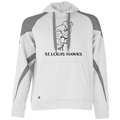 St. Louis Hawks Black 229546 Colorblock Hoodie