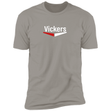 Vickers White NL3600 Premium Short Sleeve T-Shirt