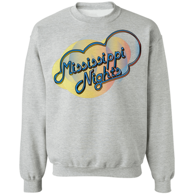 Mississippi Nights G180 Crewneck Pullover Sweatshirt  8 oz.