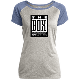 The Box LST362 Ladies Heather on Heather Performance T-Shirt