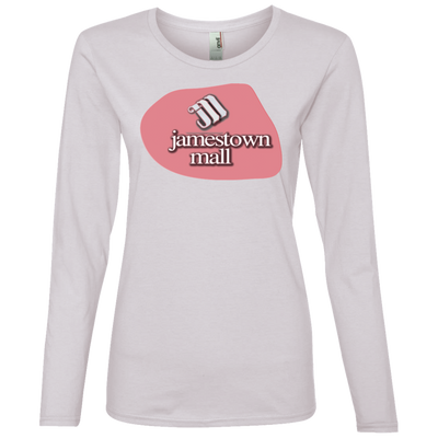 Jamestown Mall Red 884L Ladies' Lightweight LS T-Shirt