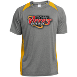 St. Louis Vipers ST361 Heather Colorblock Poly T-Shirt