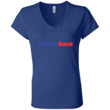 Nations Bank B6005 Ladies' Jersey V-Neck T-Shirt