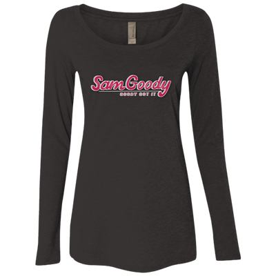 Sam Goody NL6731 Ladies' Triblend LS Scoop