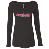 Sam Goody NL6731 Ladies' Triblend LS Scoop