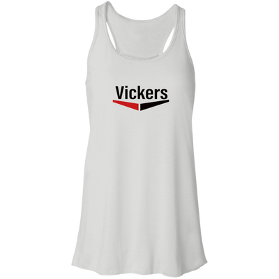 Vickers Black B8800 Flowy Racerback Tank