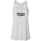 Vickers Black B8800 Flowy Racerback Tank