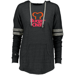 Burger Chef 229390 Ladies Hooded Low Key Pullover