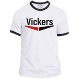 Vickers Black PC54R Ringer Tee