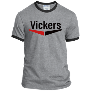 Vickers Black PC54R Ringer Tee