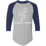 St. Louis Hawks White 420 Colorblock Raglan Jersey