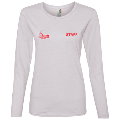 Saints Staff 884L Ladies' Lightweight LS T-Shirt