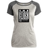 The Box LST362 Ladies Heather on Heather Performance T-Shirt