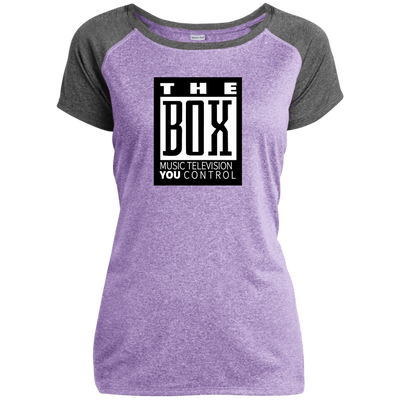 The Box LST362 Ladies Heather on Heather Performance T-Shirt