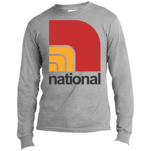 National USA100LS Long Sleeve Made in the US T-Shirt