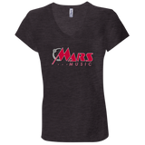 Mars Music B6005 Ladies' Jersey V-Neck T-Shirt