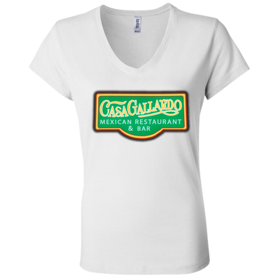 Casa Gallardo B6005 Ladies' Jersey V-Neck T-Shirt