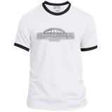 Checkerdome White PC54R Ringer Tee