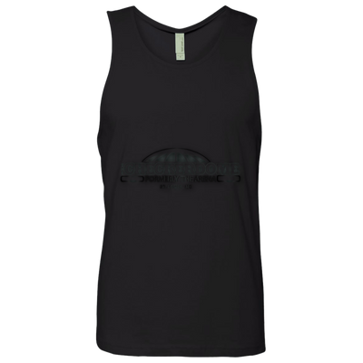 Checkerdome Black NL3633 Men's Cotton Tank