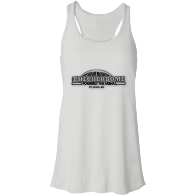 Checkerdome Black B8800 Flowy Racerback Tank