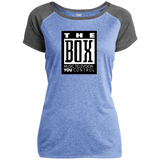 The Box LST362 Ladies Heather on Heather Performance T-Shirt