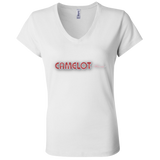 Camelot Music B6005 Ladies' Jersey V-Neck T-Shirt